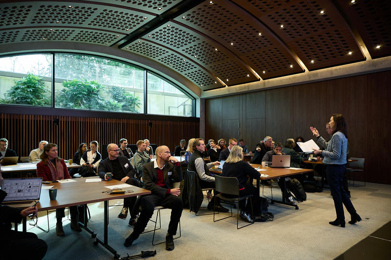 Photo of the AI and Creativity Workshop taken by Ian Wallman