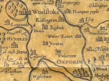 Old Oxford map